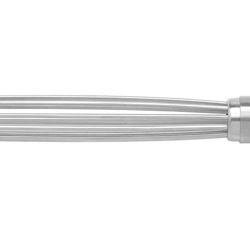 Profi Plus piskeris stål/silikone 27 cm med ring, rustfrit stål 