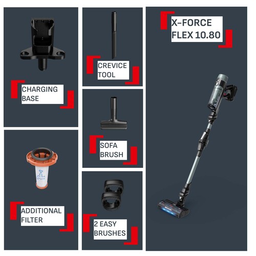 X-Force 10.80 Essential Stangstøvsuger