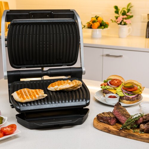 OptiGrill+ initial Bordgrill Rustfrit Stål 