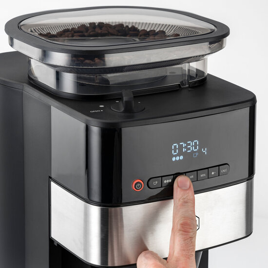 Grind Aroma Kaffemaskine med indbygget Kaffekværn 