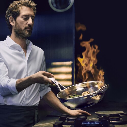 Profi Resist wokpande 28 cm, hybridbelægning non-stick/ stål 
