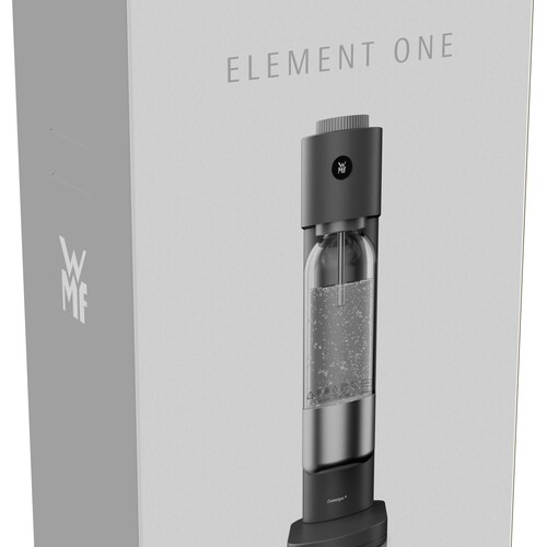 Element One kulsyremaskine med flaske, Black Lava