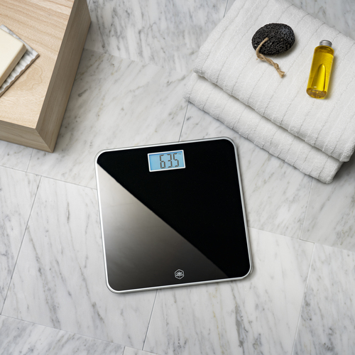 Classic Light Personvægt Sort Stort LCD-Display 