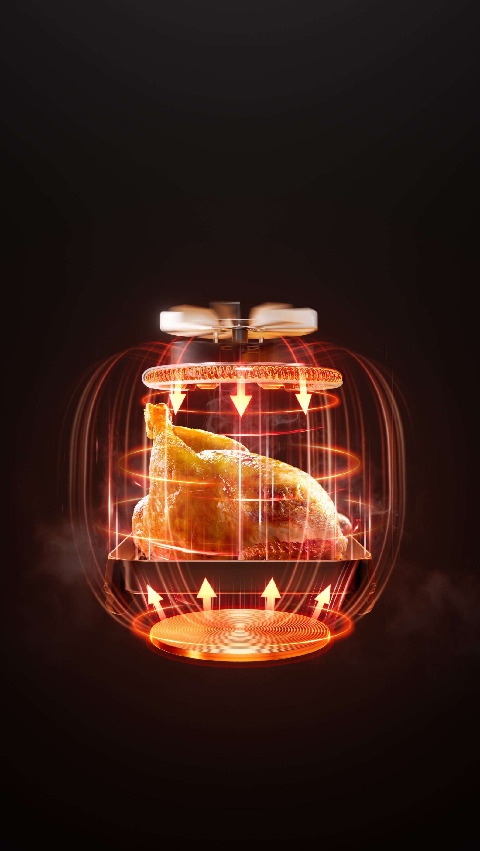  Dobbelte varmeelementer med revolutionerende infrarød teknologi for hurtig opvarmning og sprødt resultat