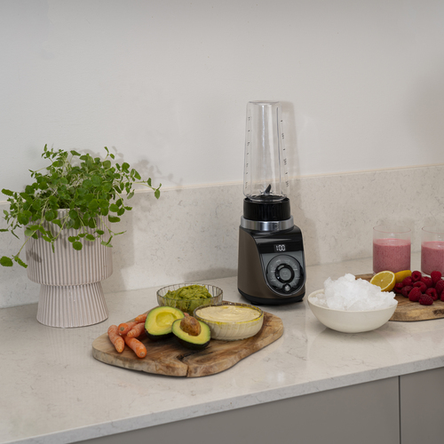 Blend Up Blender Warm Grey - 0,7L to-go-flaske
