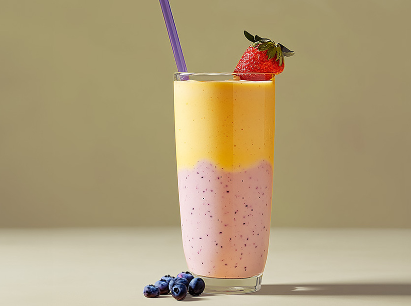 Farverig smoothie
