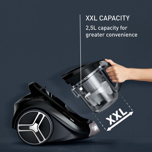Compact Power XXL Cyclonic, Parketmundstykke, Poseløs støvsuger