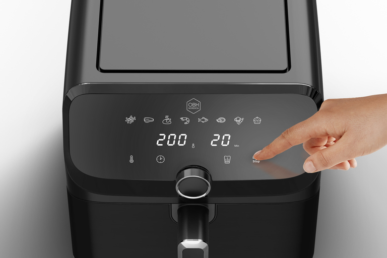 Digitalt betjeningspanel og automatisk alarmfunktion med biplyd