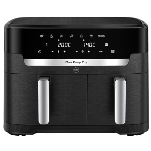 XXL Dual Easy Fry 11 L Sort - Air fryer 