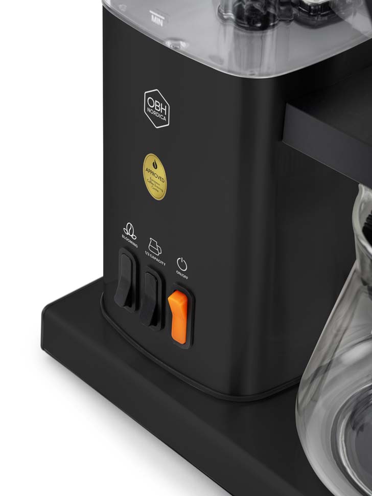 Blooming-funktion inspireret af håndbrygningsmetoden (pour-over)