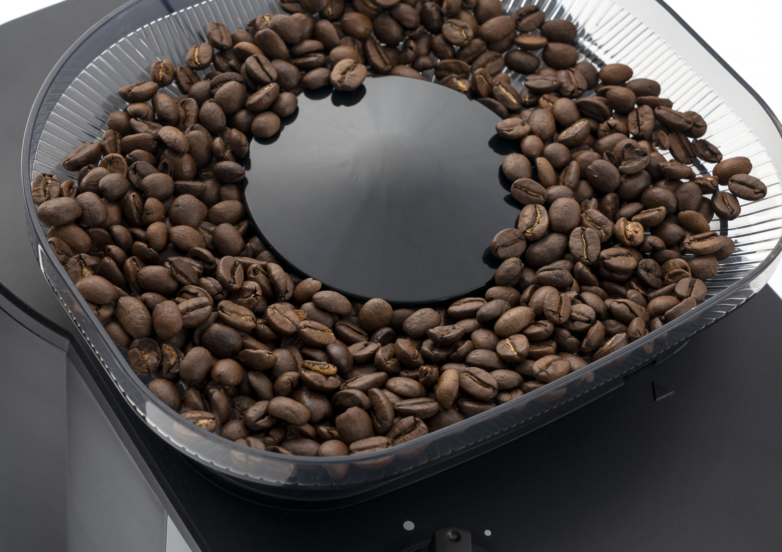 Grind Aroma kaffemaskine har en indbygget kværn