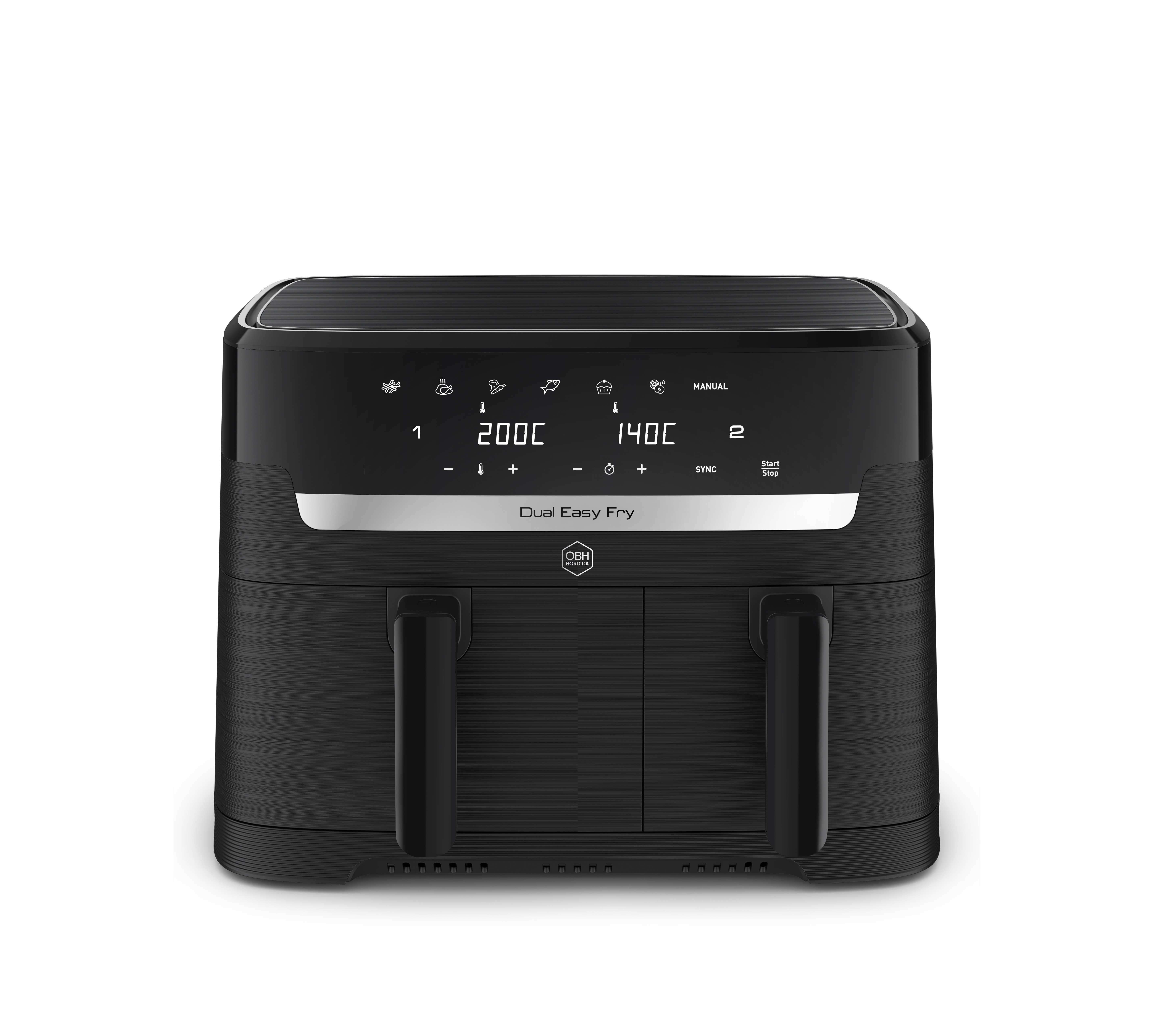 Dual Easy Fry – Air fryer – 8,3 l