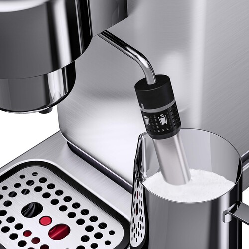 Lumero espressomaskine m. indbygget damp-/mælkedyse, 2 programmer 