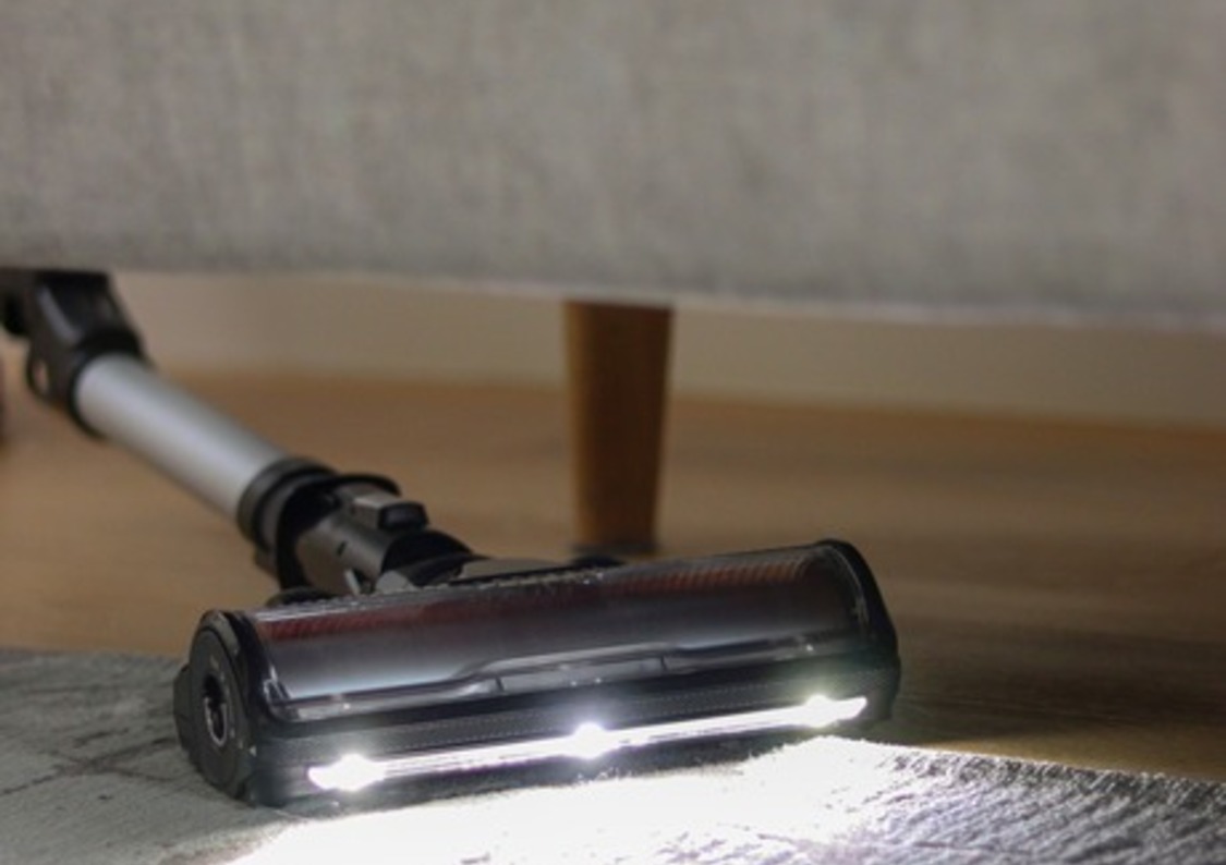 LED-lys til præcis rengøring i alle hjørner -