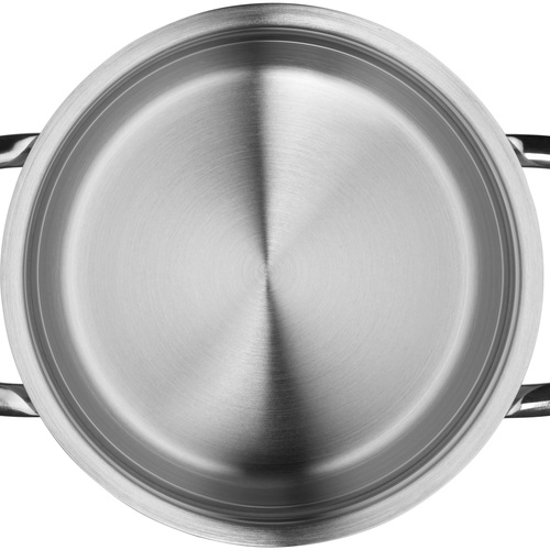 Mini gryde 12 cm /1,0 L med låg, rustfrit stål 