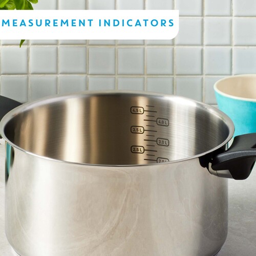Jamie Oliver Everyday Kitchen Stainless Steel sæt 7 dele (Pande 28 cm, Gryder 16/20/24 cm m/3 låg)