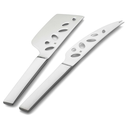 Nuova ostekniv-sæt  2 dele (ost/charcuteri), 18/10 rustfrit stål 