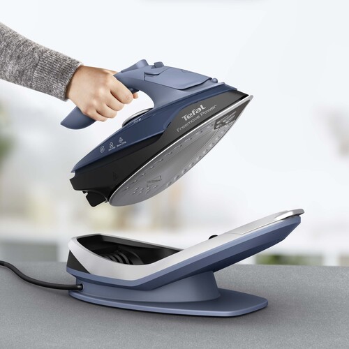 Freemove Power Blue dampstrygejern, ledningsfrit