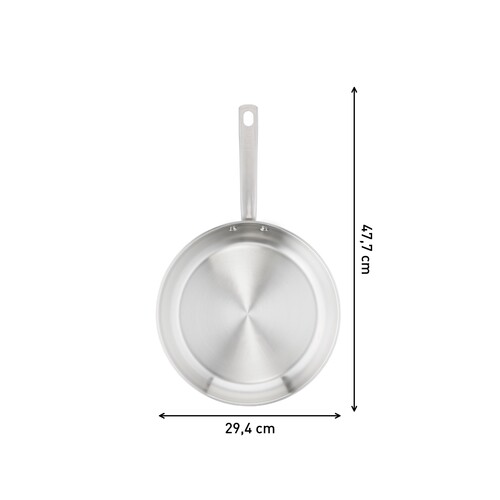 Virtuoso Stegepande 28 cm Ubelagt Rustfrit stål 