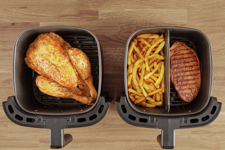 Air fryer med 6 liters kapacitet