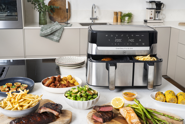 Air fryer størrelse og pris