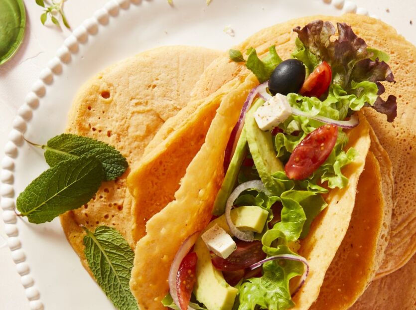 Vegetariske Tortillas
