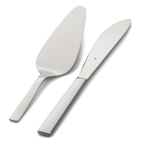 Nuova  kagesæt, 2 stk. (kniv & kagespade) rustfrit stål Cromargan® 