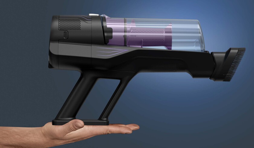 Lett skaftstøvsuger