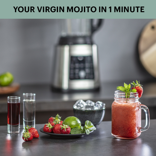 Perfect mix cook. Blender med tilberednings- og opvarmningsfunktion  