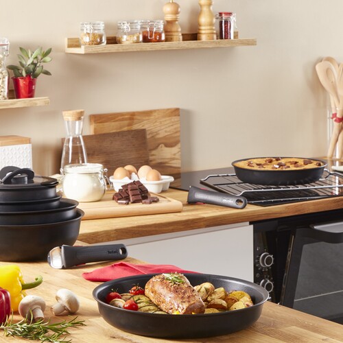 Ingenio Eco resist Kasserolle 16 cm/1,7 l Sort 