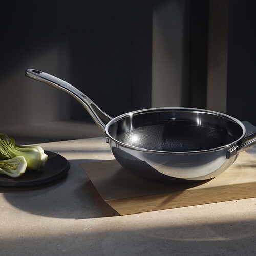 Profi Resist wokpande 28 cm, hybridbelægning non-stick/ stål 