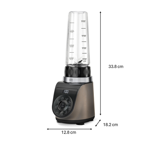 Blend Up Blender Warm Grey - 0,7L to-go-flaske