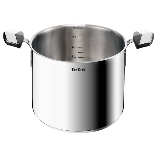 Pastagryde 22 cm/6,6 l. med låg, Rustfrit Stål Ubelagt, Emotion Plus SS 