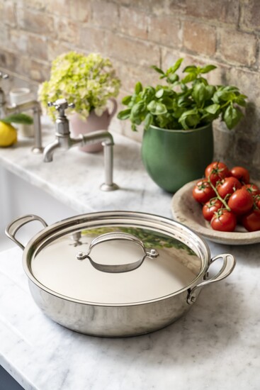 Jamie Oliver Cook's Classics Stainless Steel All in one pan 30 cm / 4,9 L w. lid