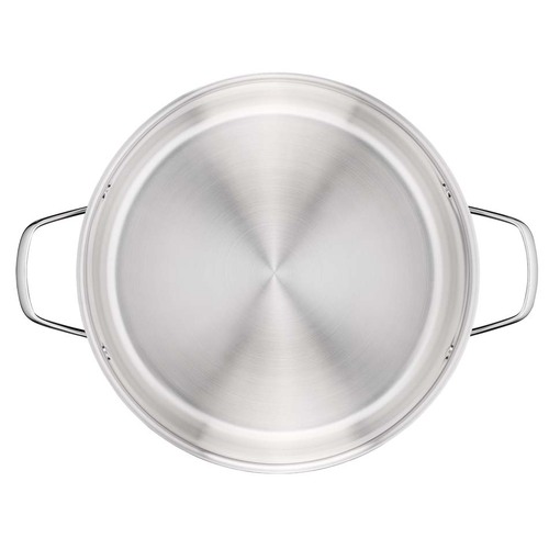 XL Gryde 30 cm/11,4L. med låg, Rustfrit Stål Ubelagt, Emotion Plus SS