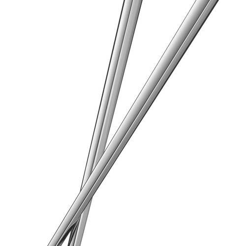 Nuova chopsticks, spisepinde – 4 dele, rustfrit stål Cromargan® 