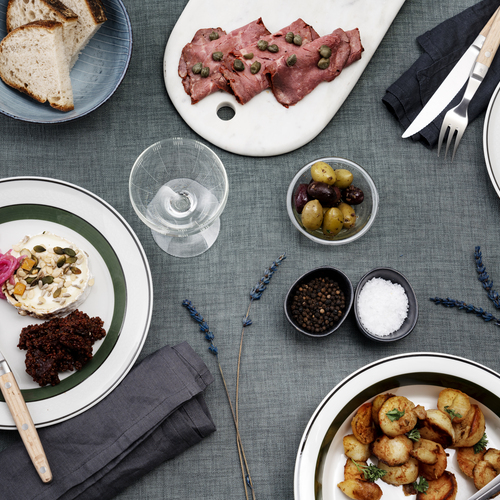 Ranch grillbestiksæt 12 stk, i egetræ, rustfrit stål Cromargan® 