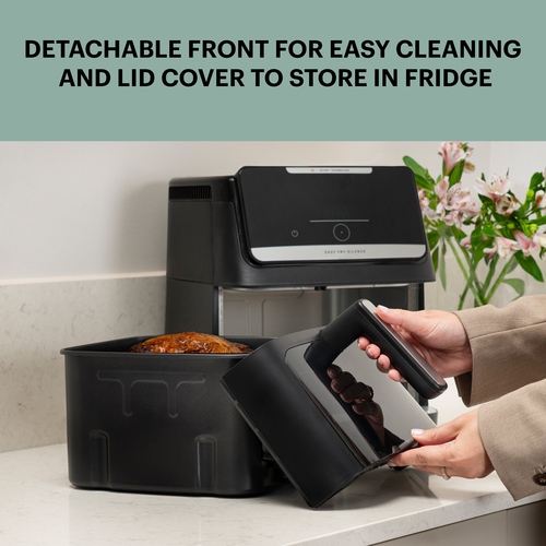 Easy Fry Silence Vision 7 l Sort – Air fryer