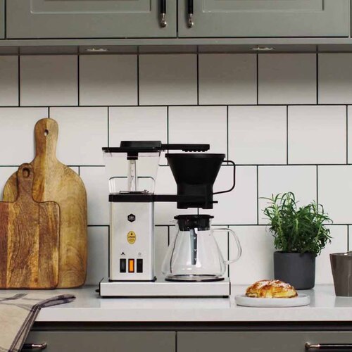 Blooming Prime Kaffemaskine matte silver 10 kopper 
