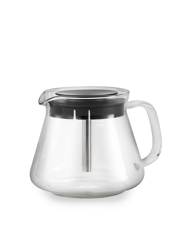 Håndlavet kande i glas