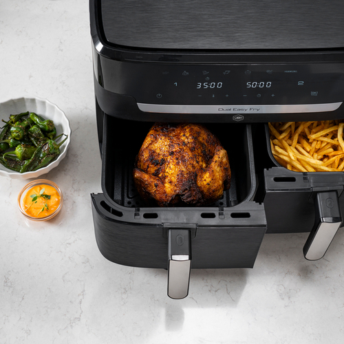 XXL Dual Easy Fry 11 L Sort - Air fryer 