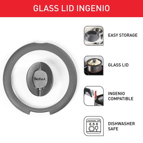 Ingenio Glaslåg 28 cm 