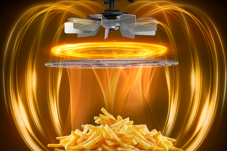 Hvordan fungerer en air fryer?