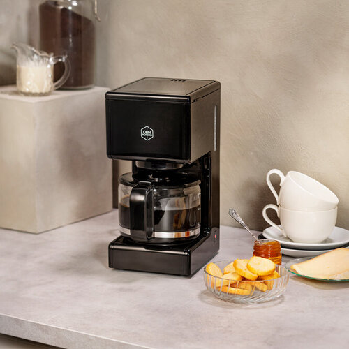 Coffee Box Lille Kaffemaskine Sort 6 kopper 