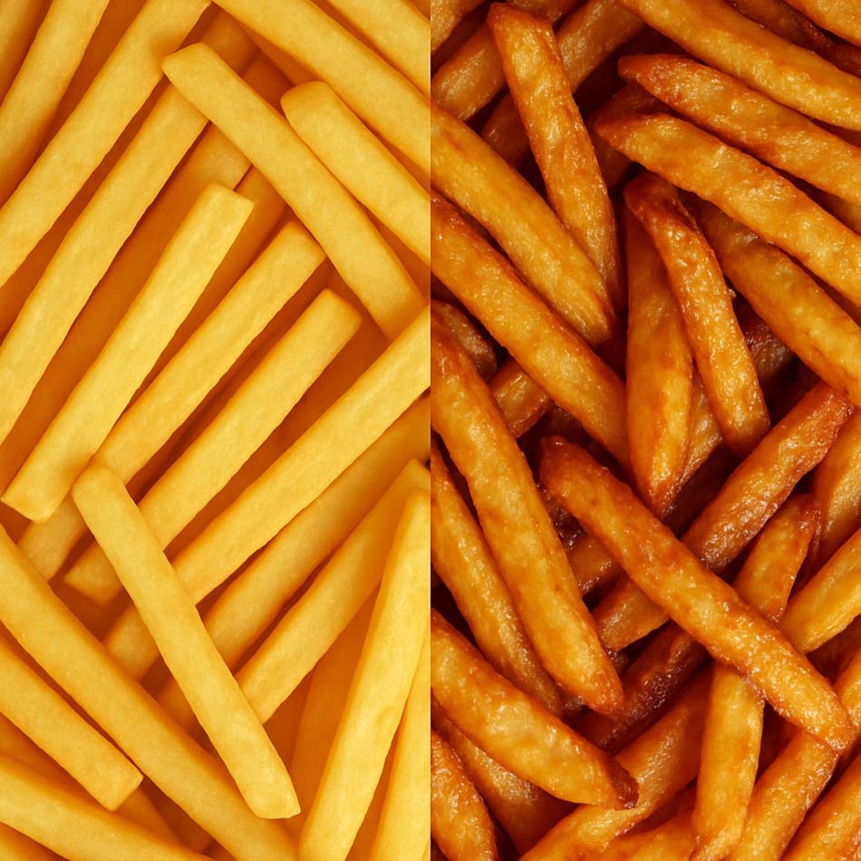 Ekstra sprød med sprød finishfunktion