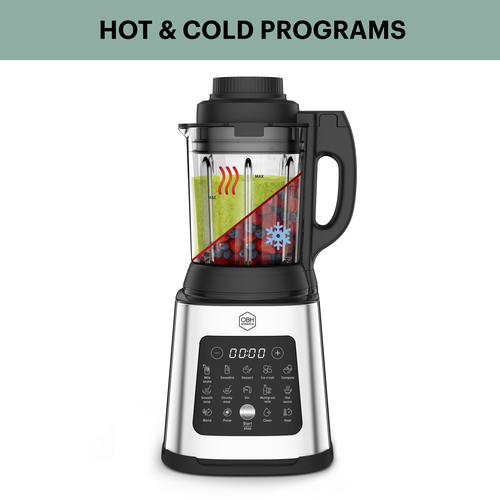 Perfect mix cook. Blender med tilberednings- og opvarmningsfunktion  