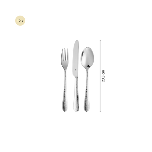 Sitello bestiksæt 60 dele, i rustfrit stål 18/10 Cromargan® 