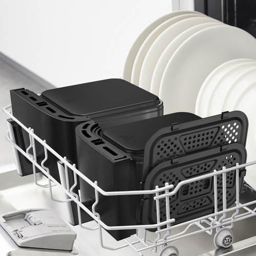 XXL Dual Easy Fry 11 L Sort - Air fryer 