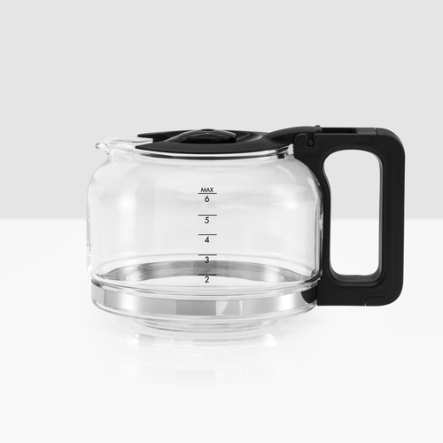 Coffee Prio Lille Kaffemaskine Sort/Sølv 6 kopper 