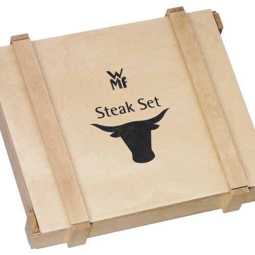 Grillbestik sæt 12 st, med æske, rustfrit stål Cromargan® 